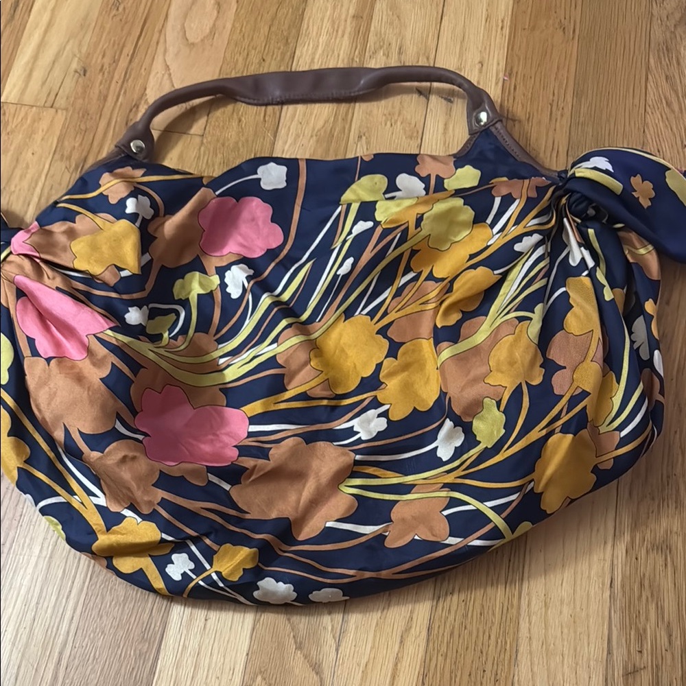 Anthropology Pilcro and the Letterpress Scarf bag
